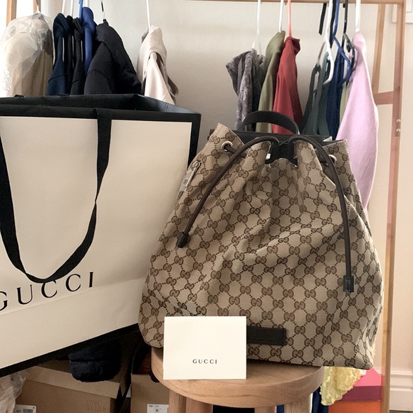 Gucci Handbags - New gucci backpack come with dust bag, bag. Still in wrapping